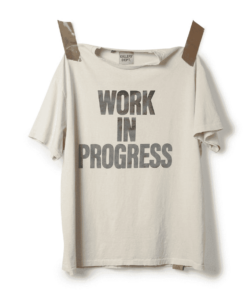 Gallery Dept. Work in Progress Tee White