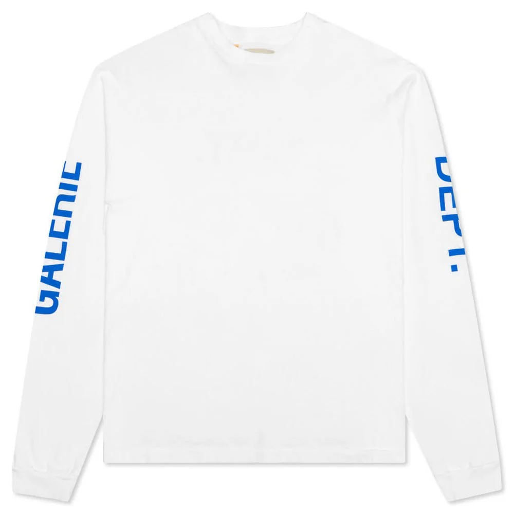 GALLERY DEPT. FRENCH COLLECTOR L/S TEE – WHITE 1 FRENCH COLLECTOR TEE WHITE.jpg