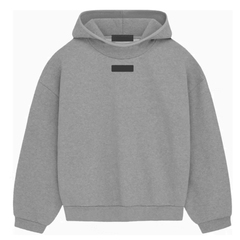 Fear of God Essentials Core Collection Pullover Hoodie - Dark Heather Oatmeal