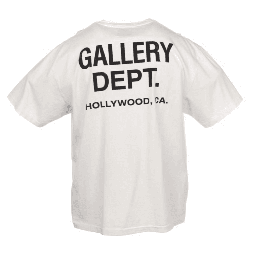 GALLERY DEPT. SOUVENIR T-SHIRT WHITE BLACK