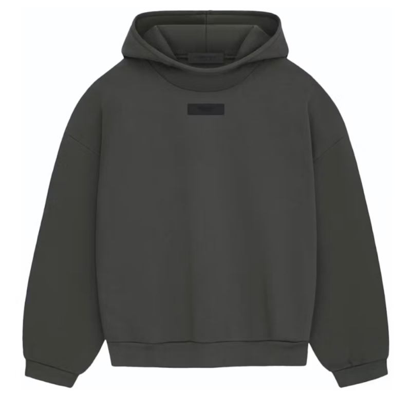FEAR OF GOD ESSENTIALS PULLOVER HOODIE INK