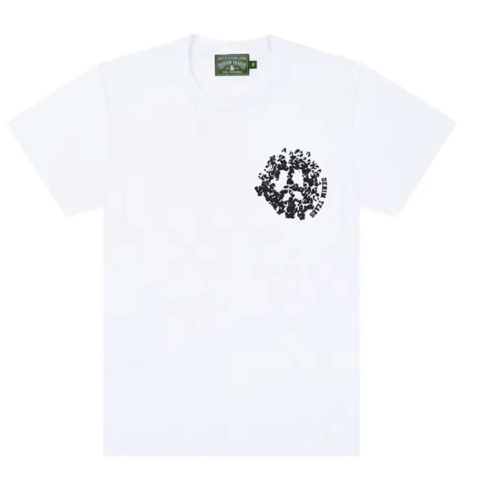 Denim Tears Denim University Tee (SS24) White - AFV Clothes Denim Tears Denim University Tee (SS24) White - AFV Clothes