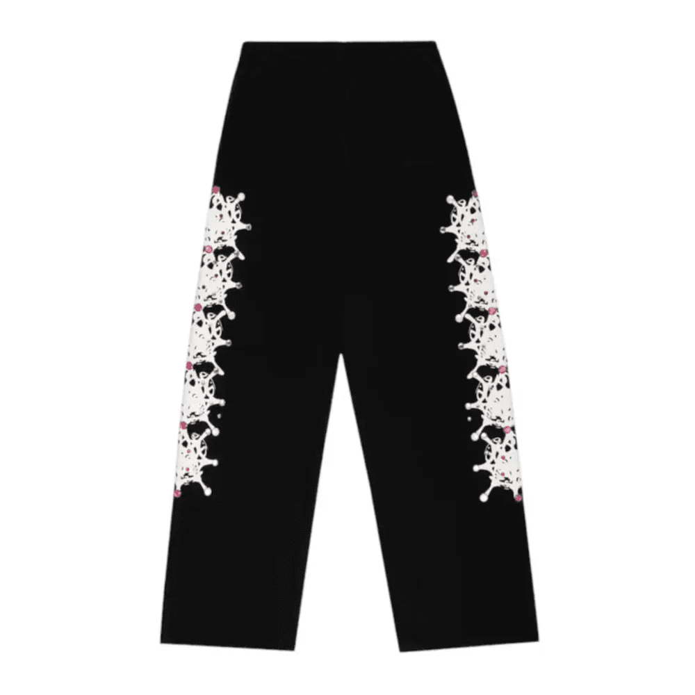 Ultimate Comfort Sp5der Stone Sweatpant Black 1 Ultimate Comfort Sp5der Stone Sweatpant Black