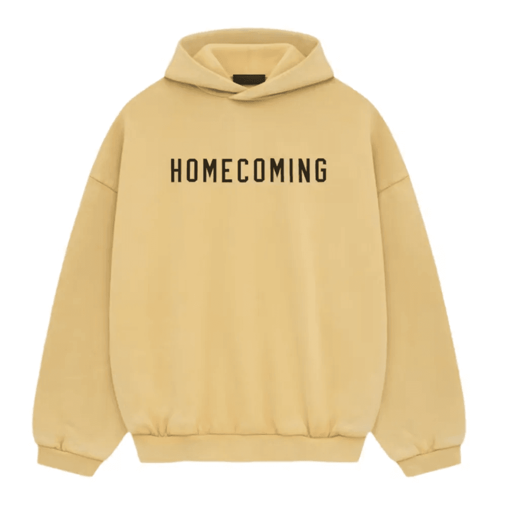 where to buy Fear of God Essentials Heavy Fleece Hoodie Amber 1 Fear of God Essentials Heavy Fleece Hoodie Amber