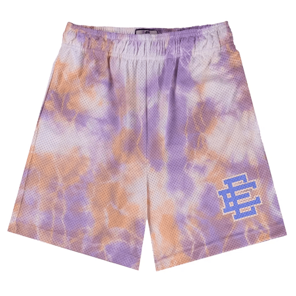 Eric Emanuel EE Basic Short Lavender Tie Dye/Blue Lookbook 1 Eric Emanuel EE Basic Short Lavender Tie Dye/Blue Lookbook