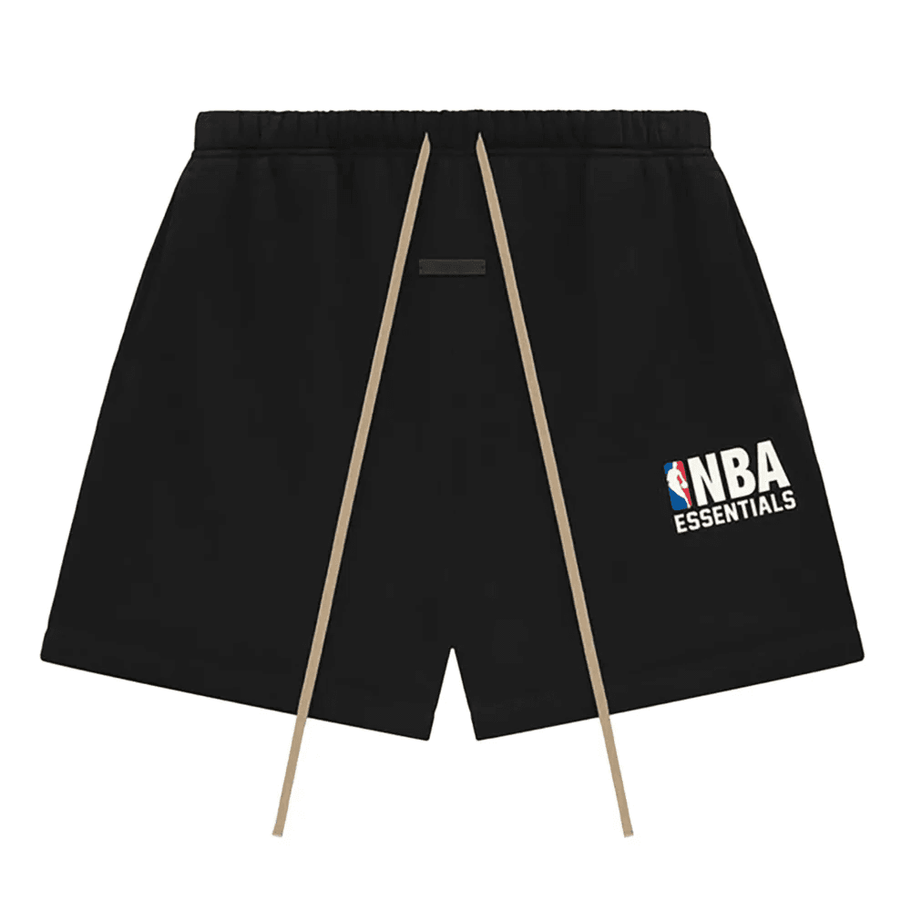 How to Get Fear of God Essentials x NBA Sweatshorts Black 1 how to get Fear of God Essentials x NBA Sweatshorts Black